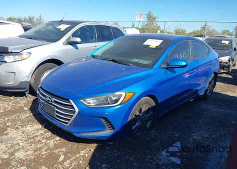 2017 Hyundai Elantra Se из США, поврежденный, VIN KMHD84LF2HU190062